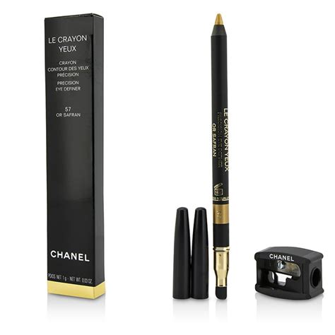 chanel le crayon yeux 01 noir 1g|chanel blue jean eyeliner.